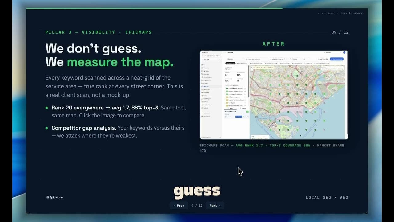 Video thumbnail: How Epicware ranks you on Google Maps, ChatGPT and Gemini