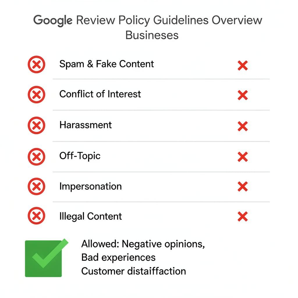 Google Review Policy Explained — What Qualifies for Removal