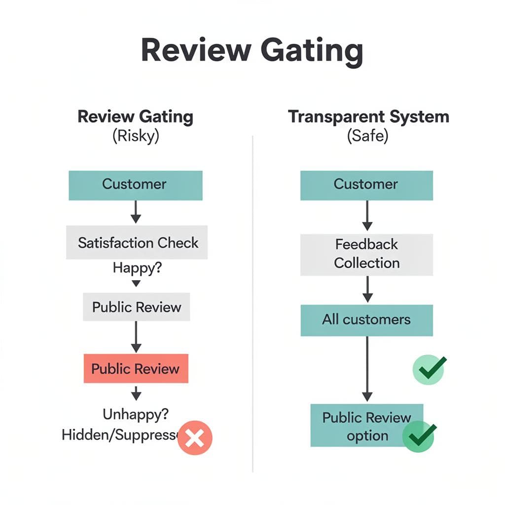 Review Gating Explained — What It Is and Why Google Bans It